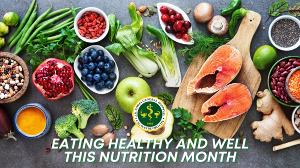 Eating Healthy and Well this Nutrition Month